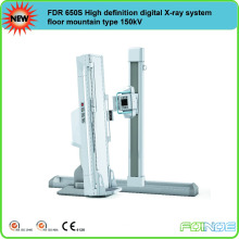 FDR 650S Système de rayons X numérique haute définition plancher type de montagne 150 kV